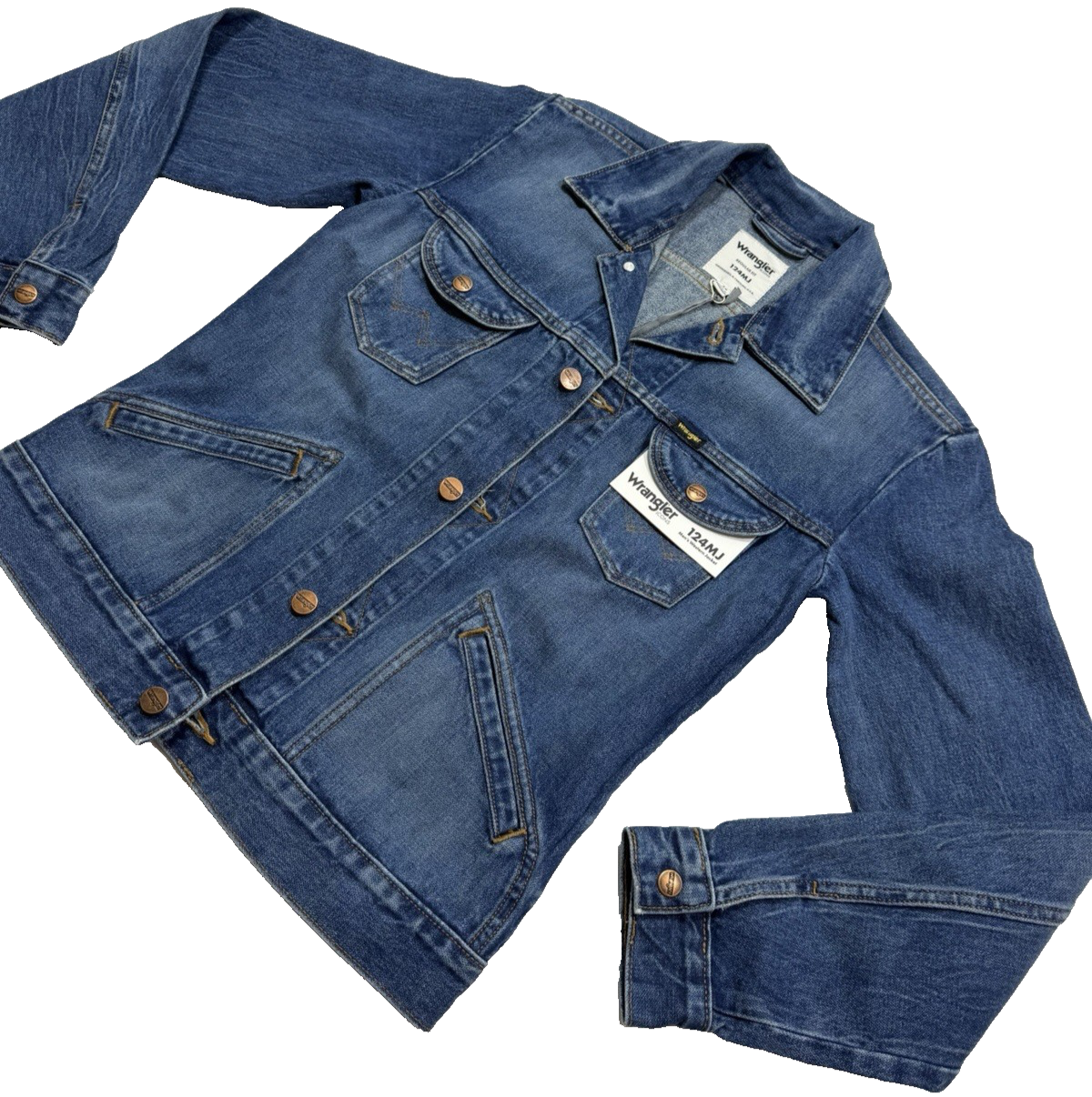 Wrangler Icons 124Mj Denim Jacket Brand New