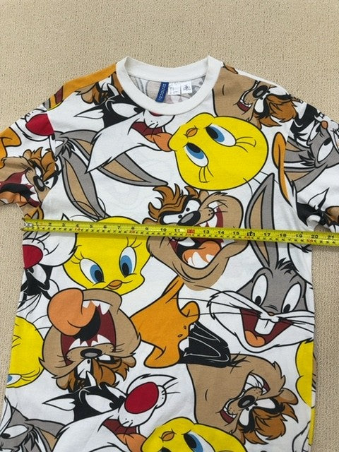 H&M Kids White Looney Tunes Bugs Bunny T-Shirt Size S Cotton