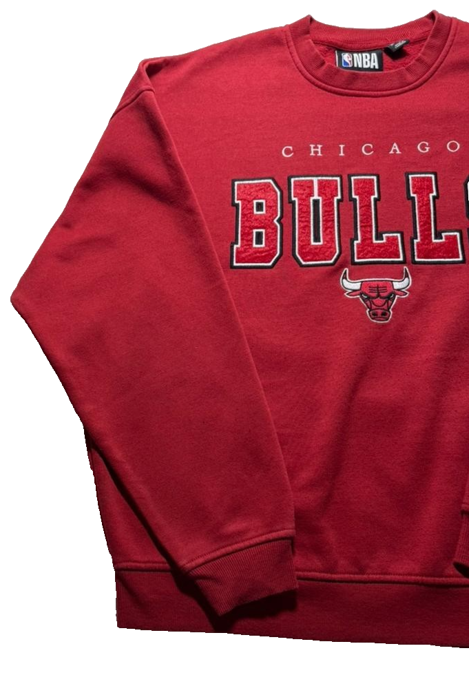 Vintage 90'S Chicago Bulls Nba Sweatshirt - Size XS