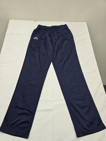 Kappa Men's Navy Sweatpants Medium Drawstring Polyester Straight Leg