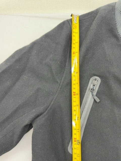 Nike Unisex Black Orange Sportswear Jacket Size L Zipper Stand Collar