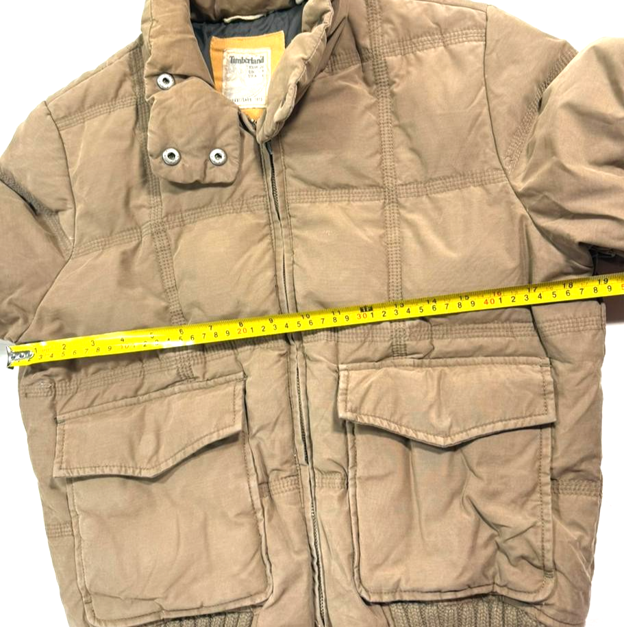 Timberland Men's Durable Water-Repellent Puffer Jacket - Size 4