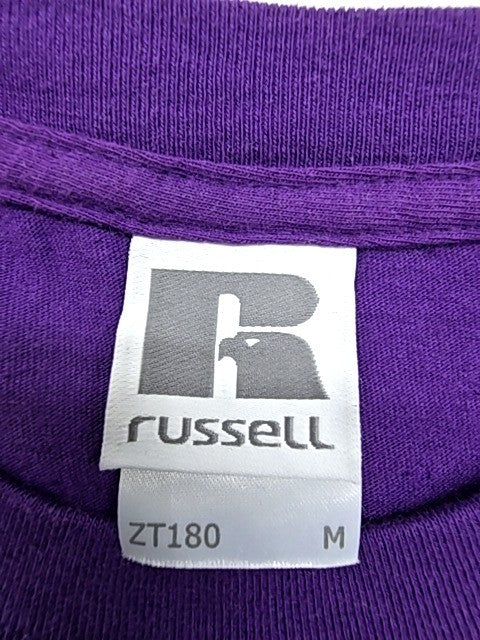 Russell Athletic Men Purple T-Shirt size M product image 3