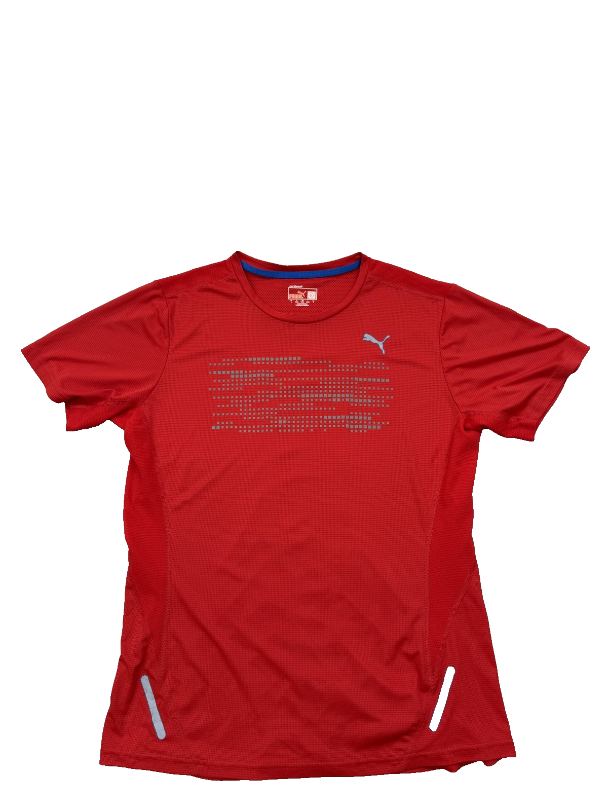 Puma Men's Red L Short Sleeve dryCELL Sportlifestyle T-Shirt