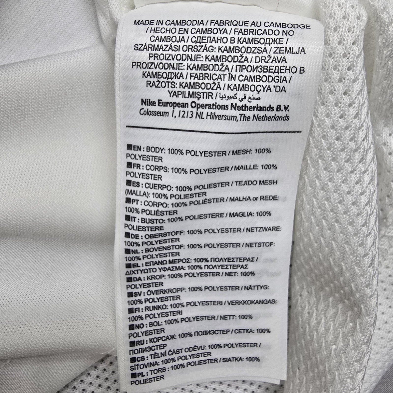 Nike Kids White Jersey size XL product image 4