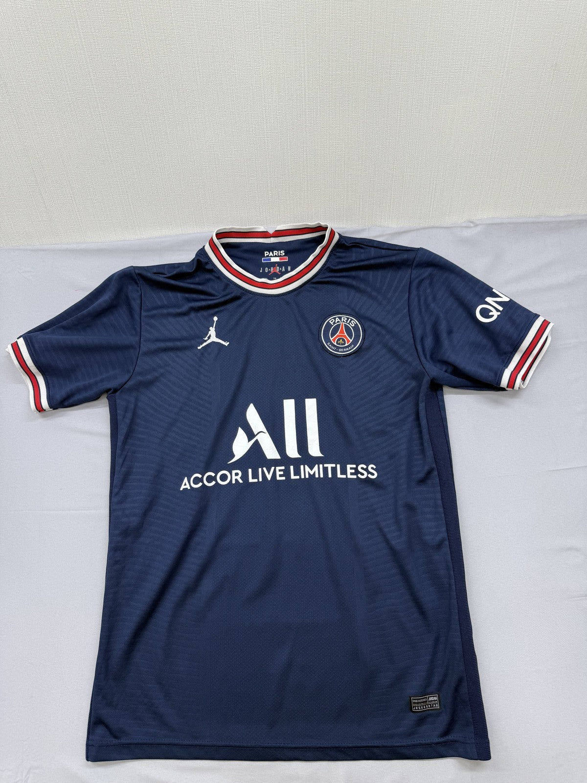 Jordan PSG Home Jersey XL Navy Dri-FIT 2020 Striped Men's