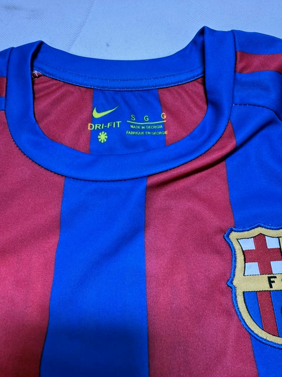 Nike Fcb Uefa Champions League Final 2006 Ronaldhino 10 Size - S