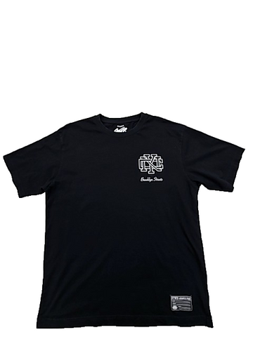 Pull&Bear Men's Black Sports T-Shirt Size M Short Sleeve Crew Neck