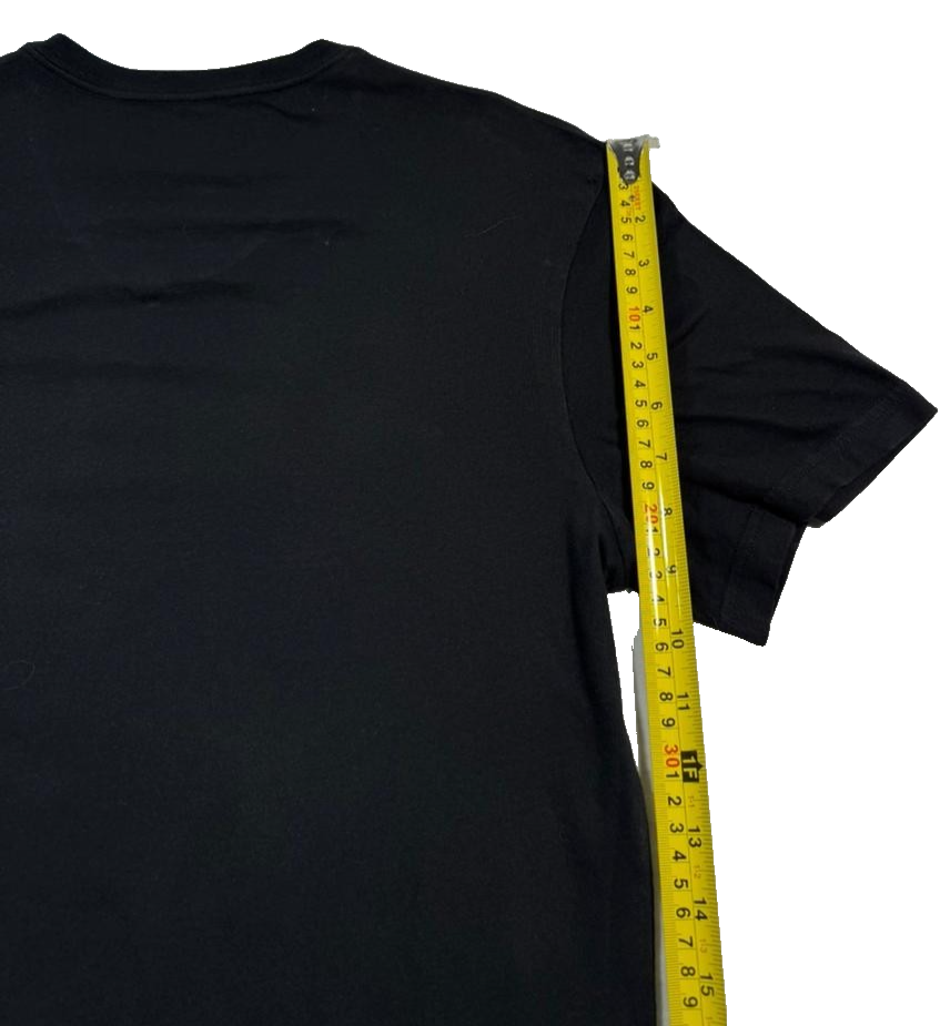 Black Tommy Hilfiger Men's V-Neck T-Shirt - Size M