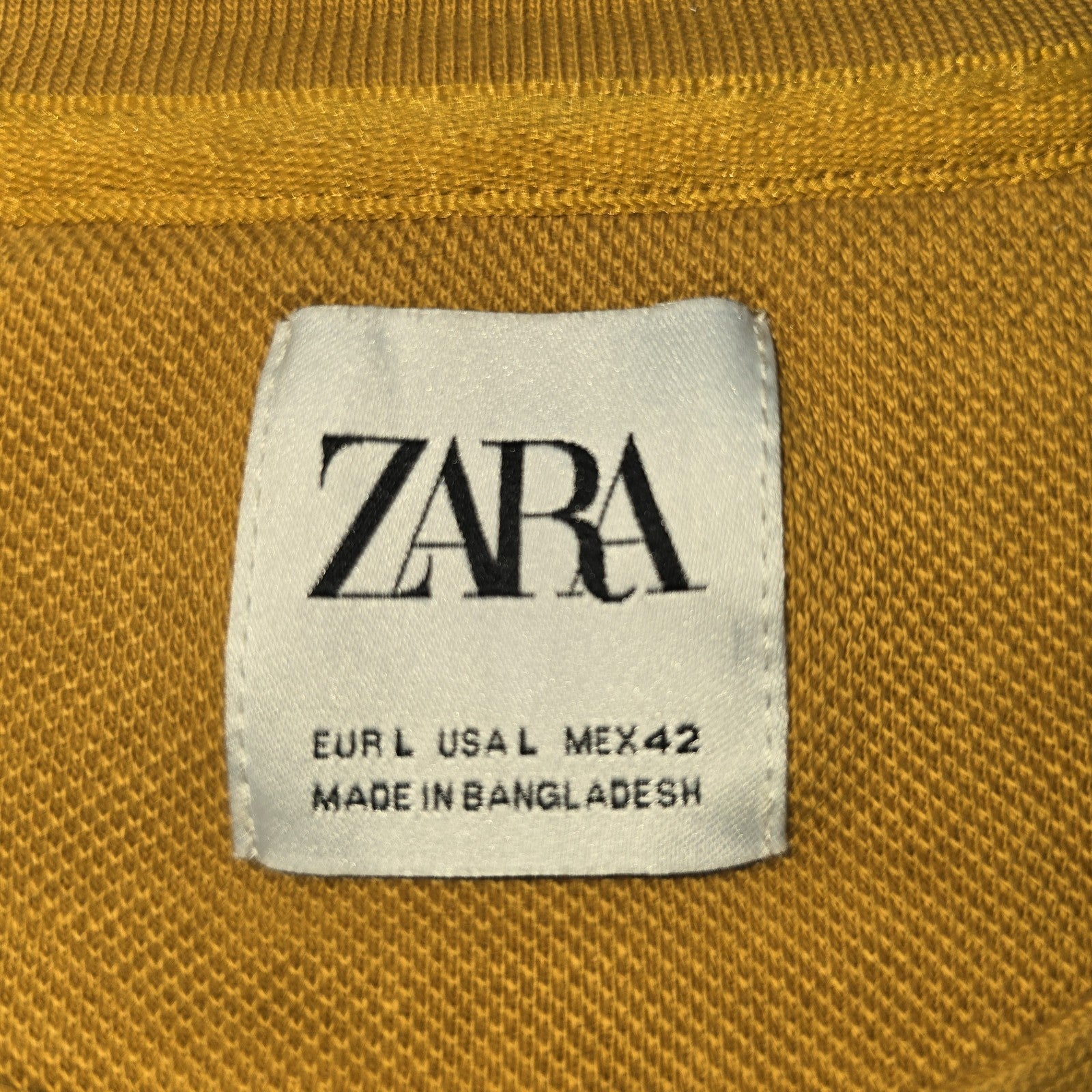 Zara Men Black Sweatshirt size L product image 3