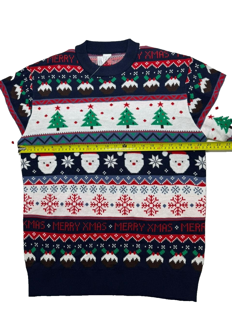 Anko Cold Sweatshirt Merry Xmas Christmas Print Pullover Long Sleeve Size S