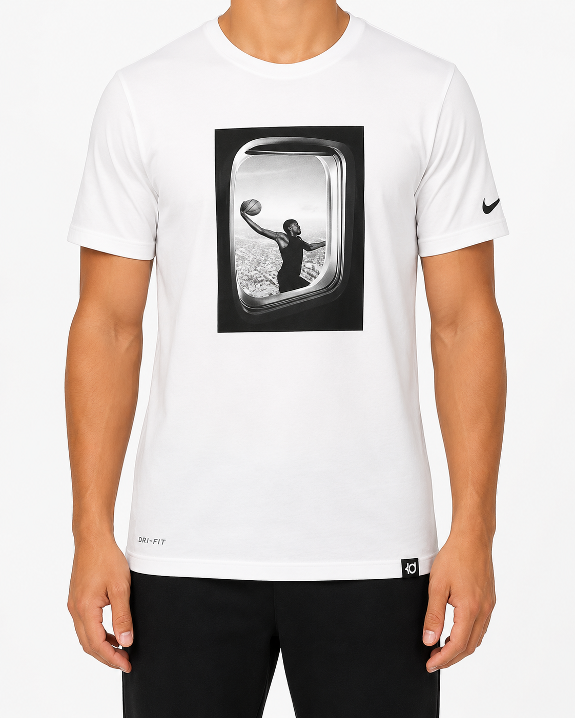 Nike Men White T-Shirt size M product image 1