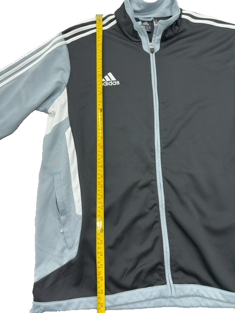 Adidas Men's Black Grey Climacool Track Jacket Size L