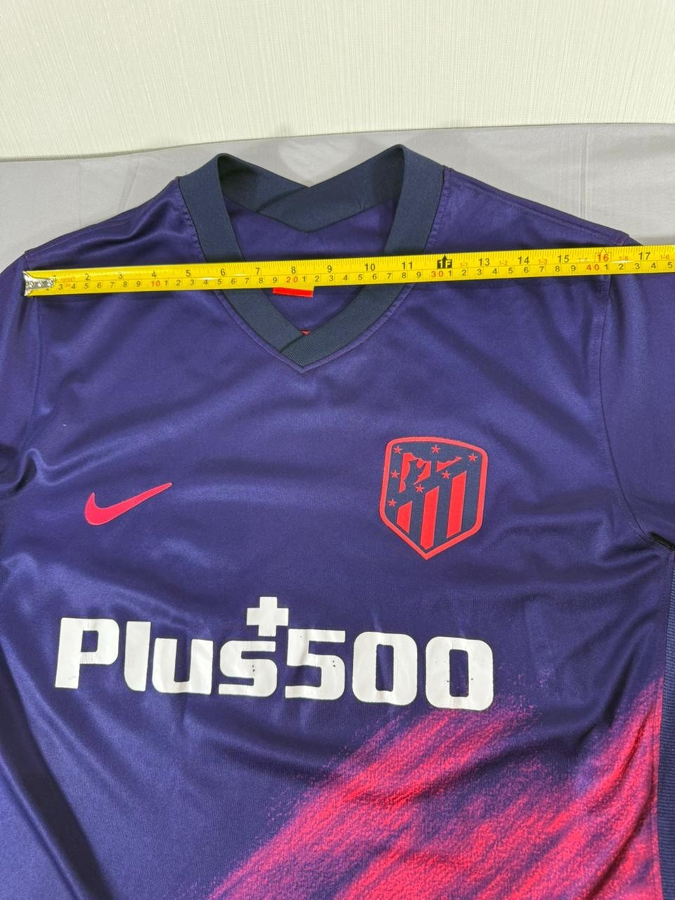 Nike Atletico Madrid Correa Jersey Plus500 Purple Red Football Shirt Men See