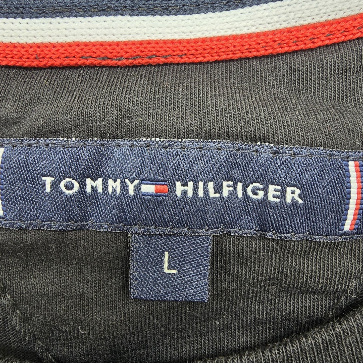 Tommy Hilfiger Men Black T-Shirt size L product image 3