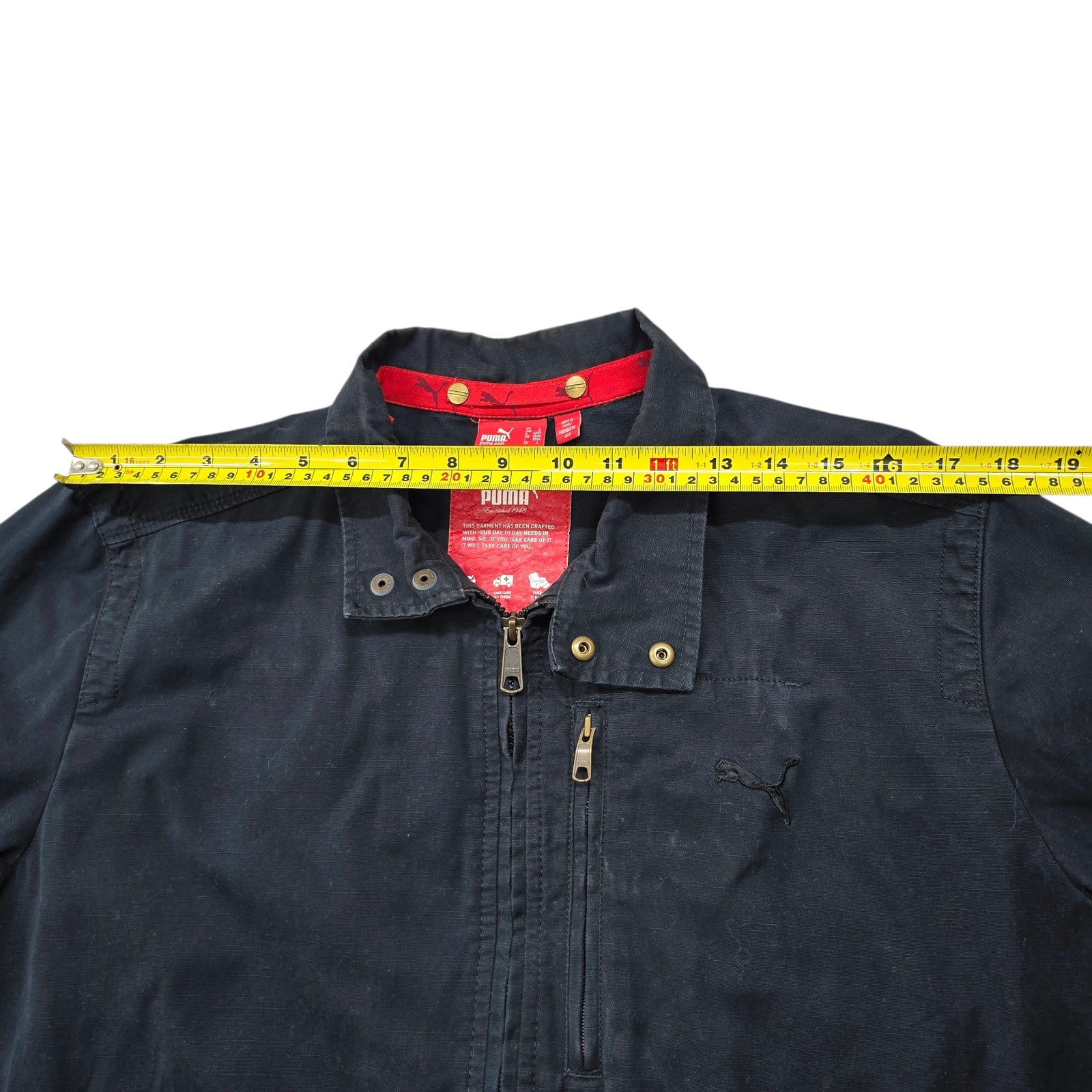 Puma Men Black Jacket size L product image 5