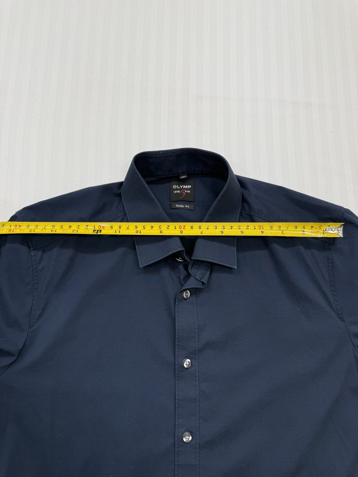 OLYMP Men Blue Shirt size 40 product image 6