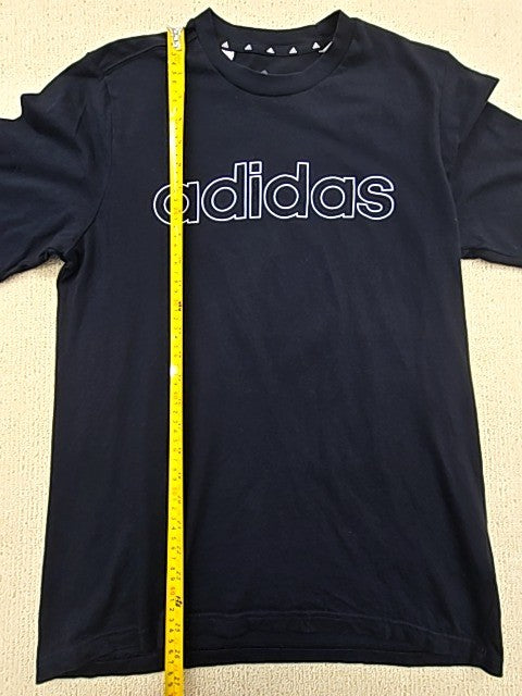 Adidas Black XL Short Sleeve Crewneck Cotton T-Shirt Unisex