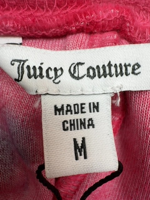 Juicy Couture Pink Tie Dye Velour Sweatpants Size M Y2K