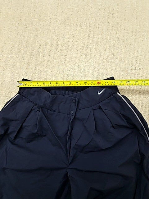 Nike Women's Black Pleated Track Pants Size L