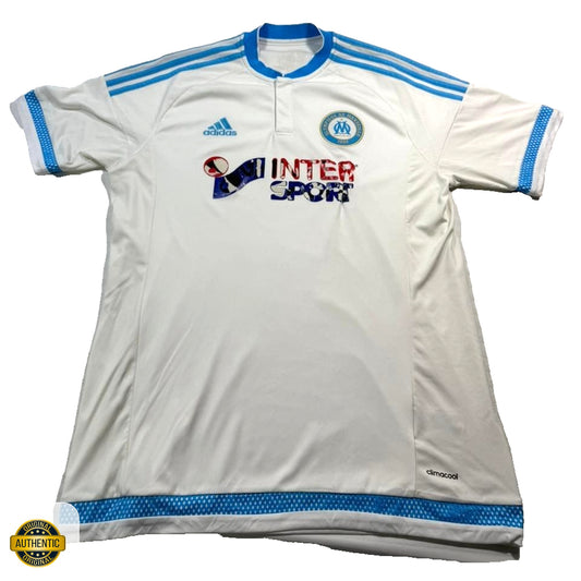 Adidas Men's Multicolor Jersey – Size L, Olympique De Marseille In, Football – Ref 9E7DB