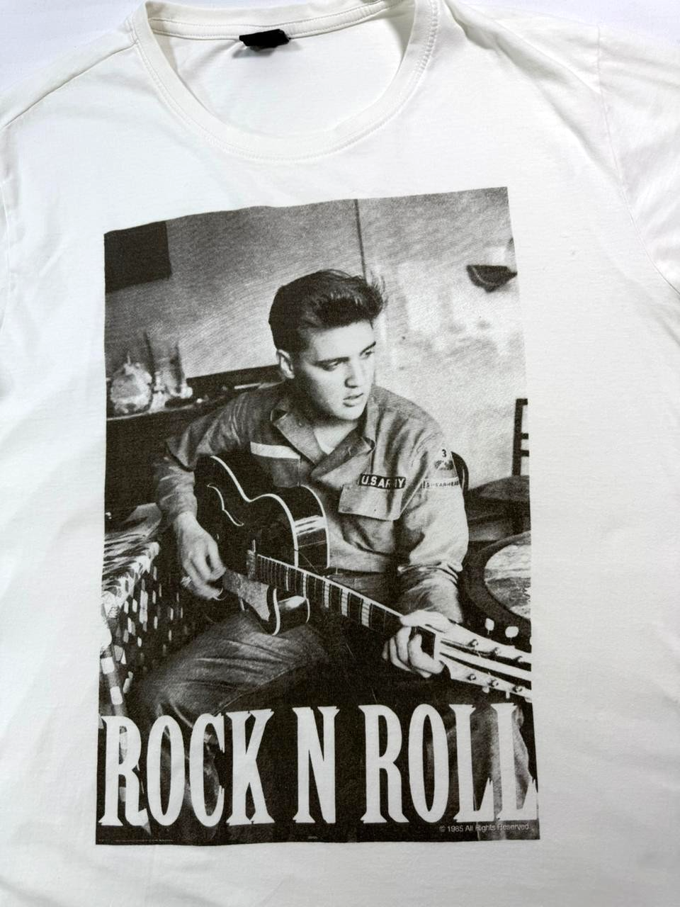 Elvis Presley 1985 Vintage T-Shirt Hollywood Legend - M