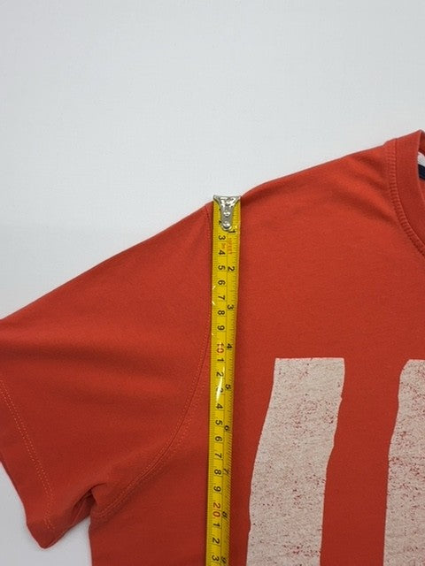 U.S. POLO ASSN. Mens Red Graphic Logo T-Shirt Size M - Crew Neck