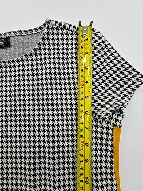 Page Girls Black White Houndstooth Dress 158/164 EU Size