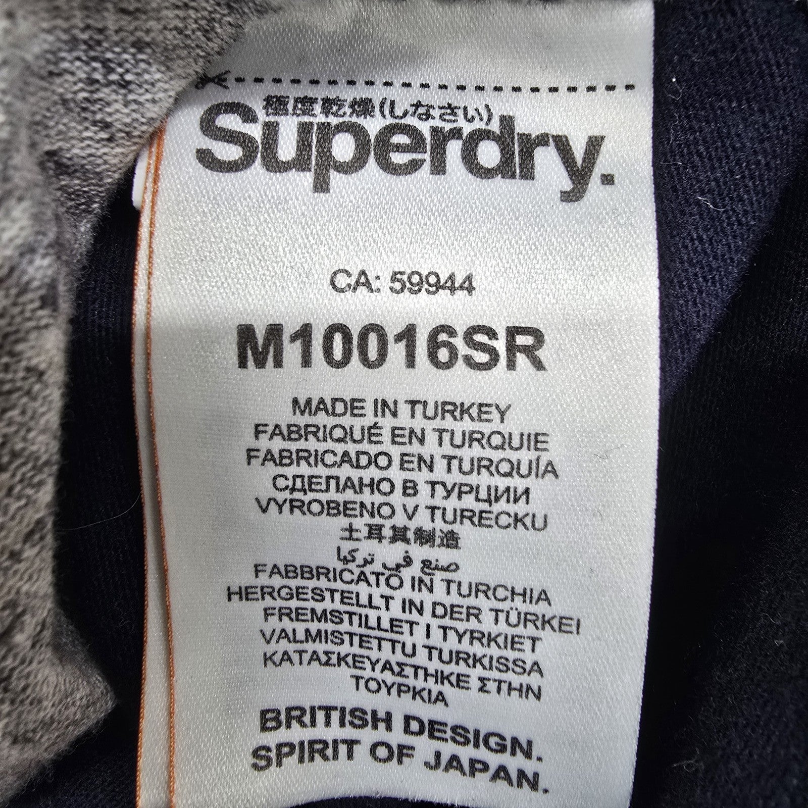 Superdry Women Navy T-Shirt size 2XL product image 4
