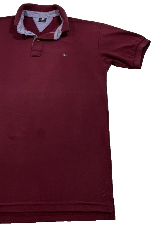 Men's Tommy Hilfiger Solid Cotton Spring Shirt Size M