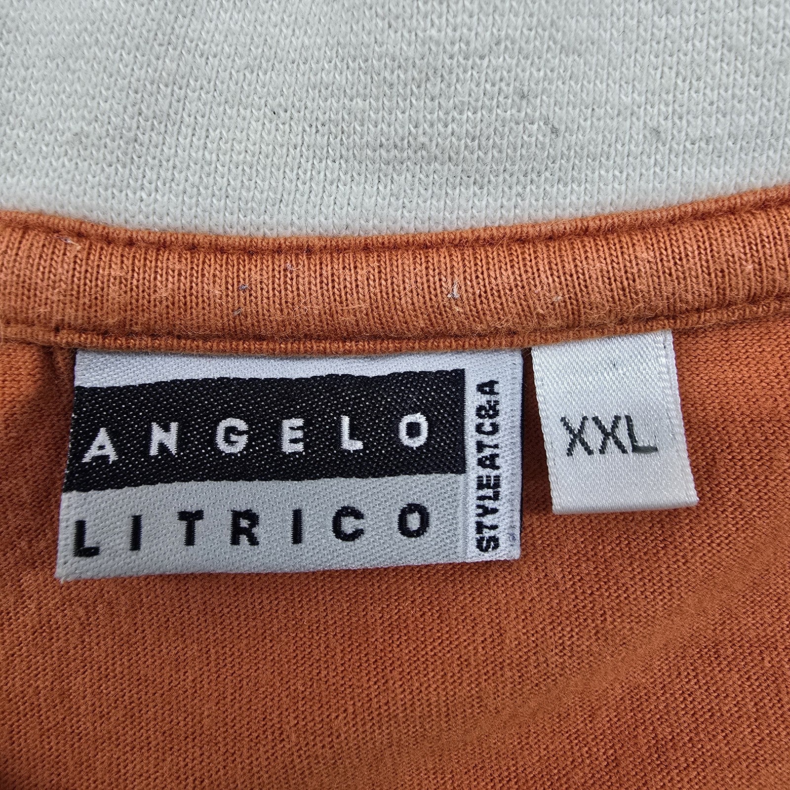Artistic Haul Men Orange T-Shirt size XXL product image 3