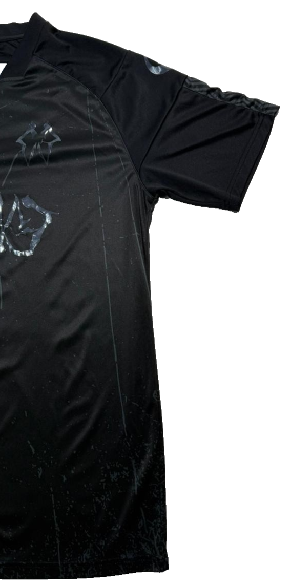 Umbro X Bott 2023 Soccer Jersey Black Graphic Print Men's Size L Rare Gorpcore