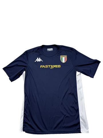 Kappa Men's Navy Blue Jersey T-Shirt Medium Short Sleeve Crew Neck