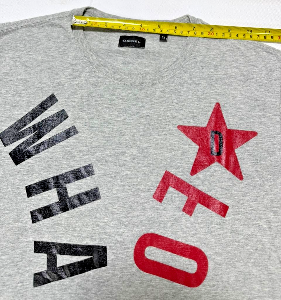 Diesel T - Worky S1 Men's Round Neck T-Shirt - Size M