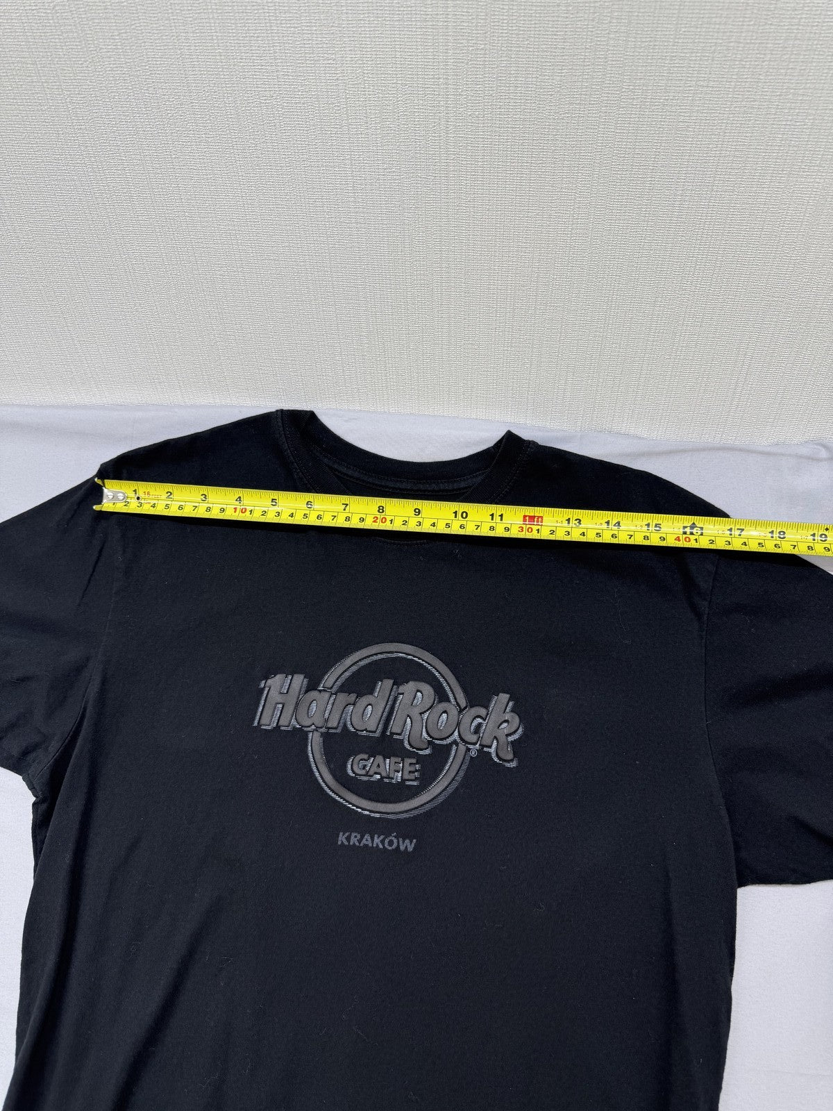 Hard Rock Cafe Black Large T-Shirt 100% Cotton Short Sleeve Unisex