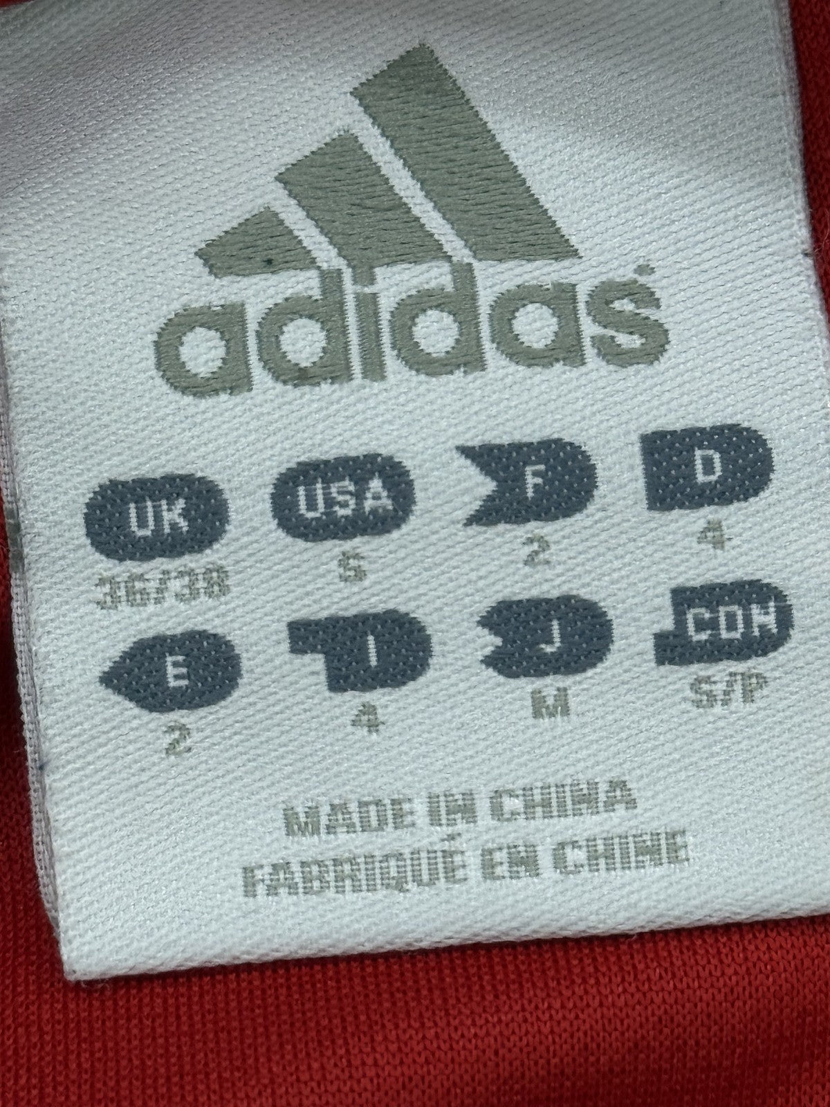 Adidas Men's Red Climalite Moisture Wicking T-Shirt Size S