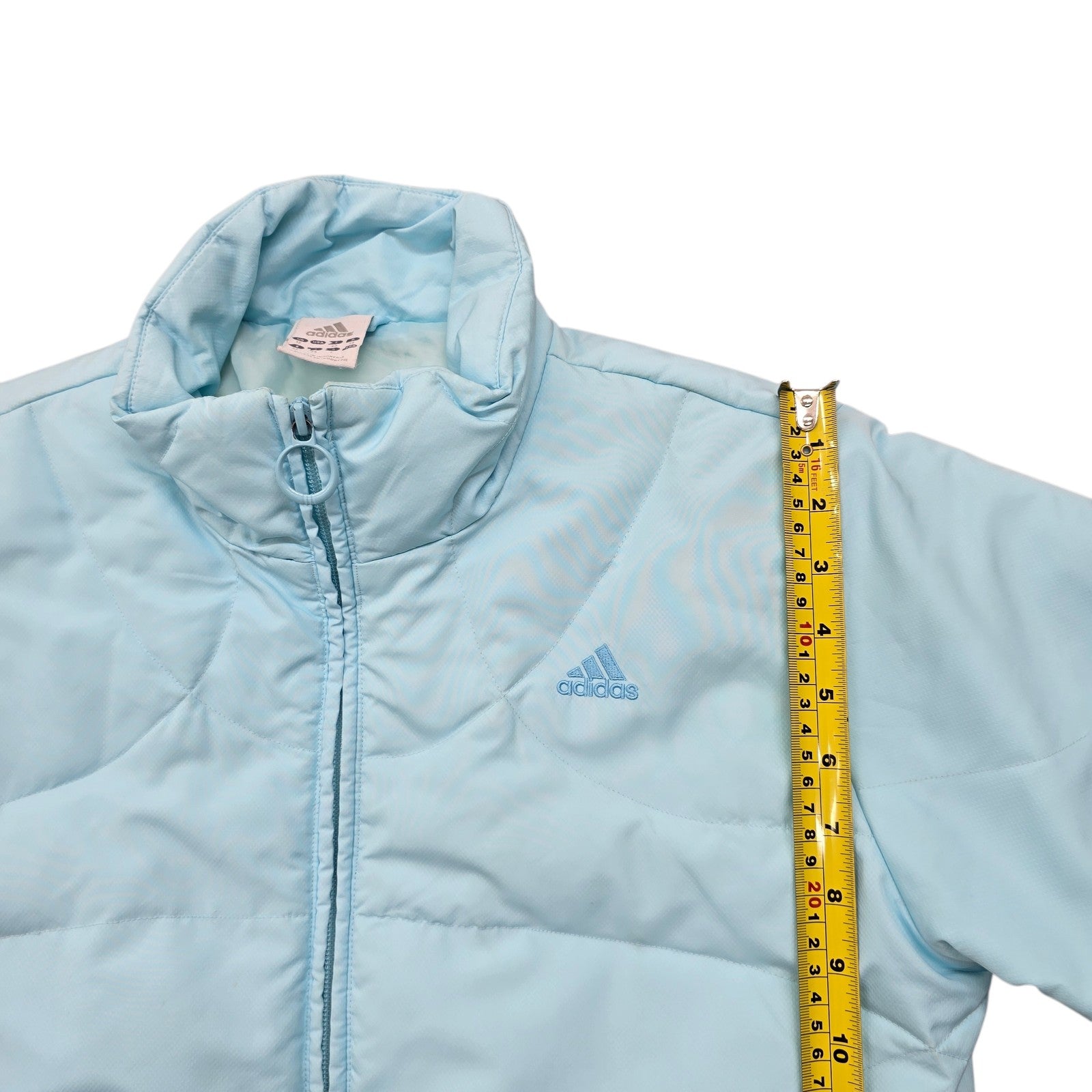 Adidas Women Blue Jacket size XS product image 6