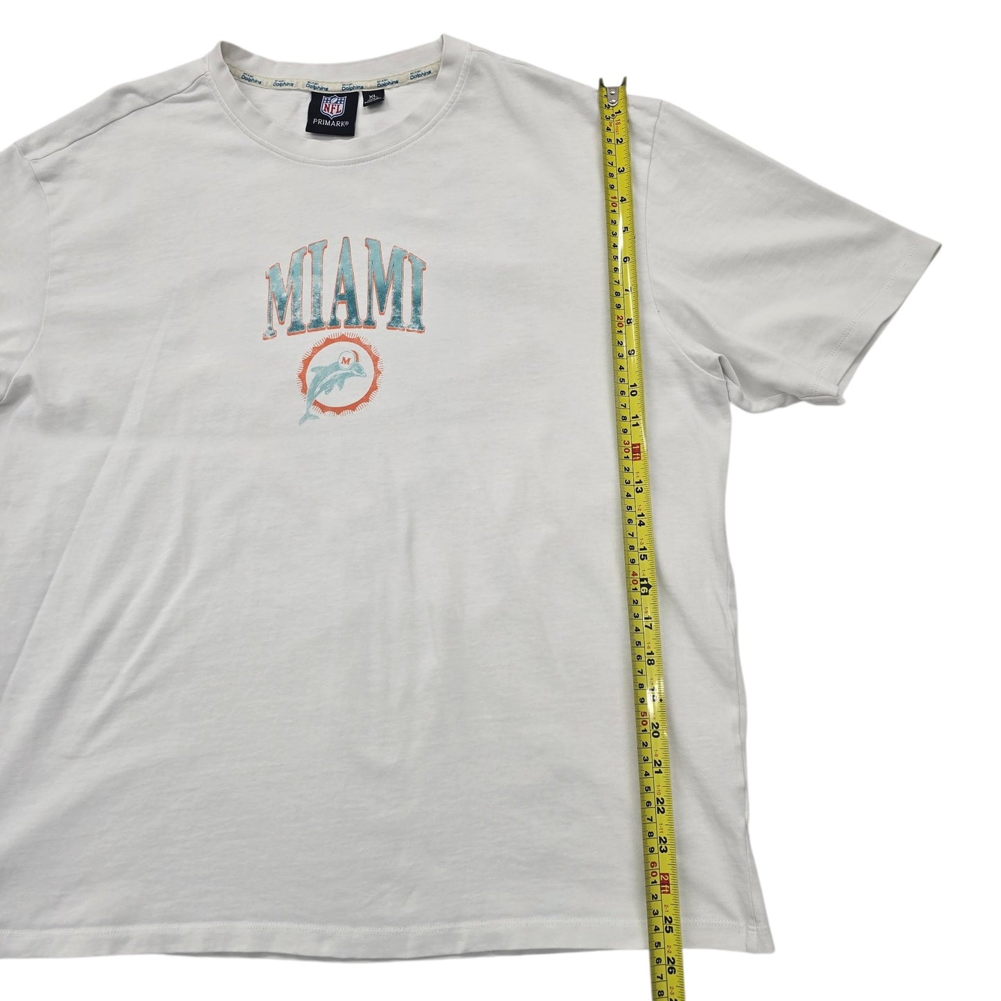 Dolphins Men White T-Shirt size XL product image 8