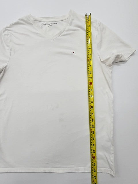 Tommy Hilfiger Men White T-Shirt size M product image 8
