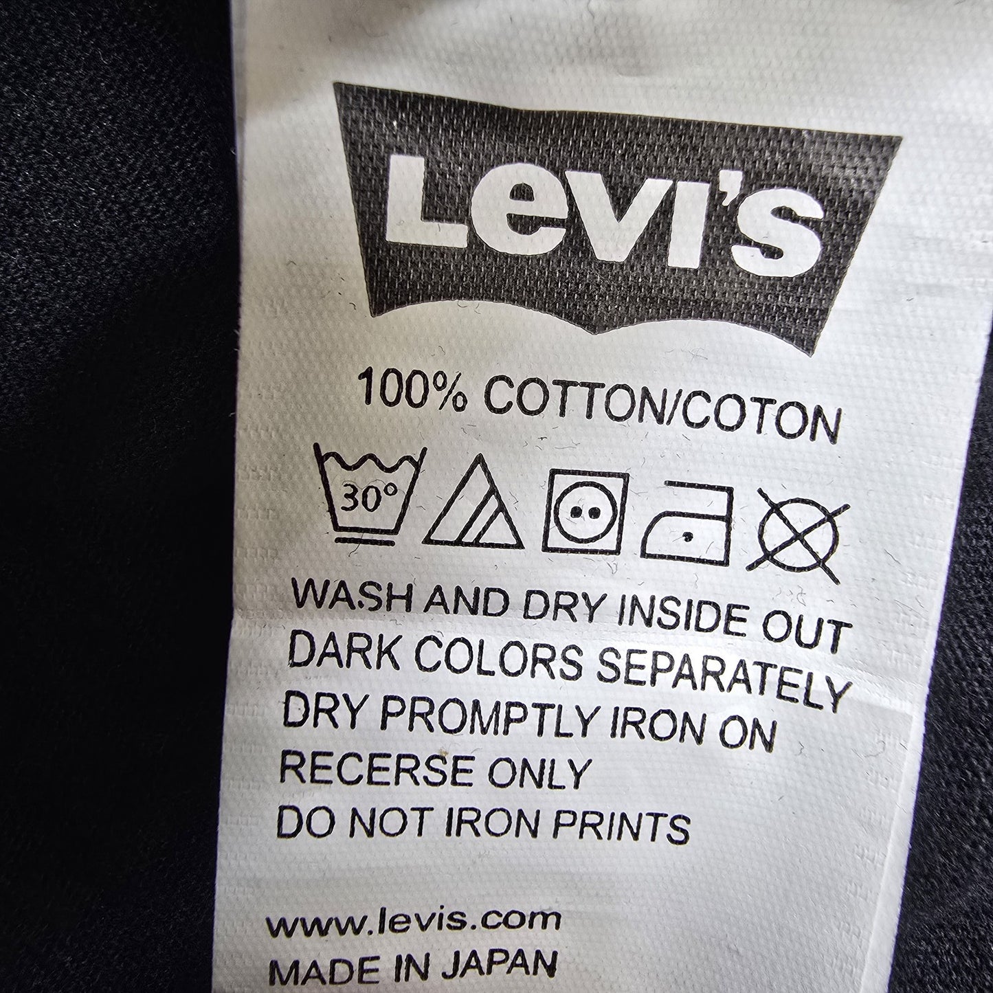 Levi's Men Black T-Shirt size XXL product image 4