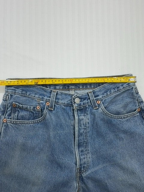 Levi's Men's Dark Blue 501 Original Jeans 33x34 Vintage