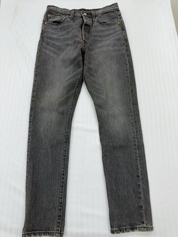 Levi's Men's 501 Original Fit Gray Straight Denim Jeans