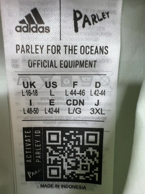 Adidas Parley Women's Sleeveless Hoodie Light Green L Recycled