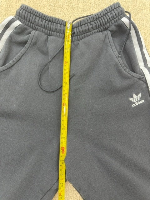 Adidas Originals Men's Navy 3-Stripes Fleece Sweatpants L Regular