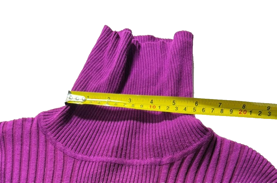Vicinity Women's Purple Turtleneck Sweater | M
