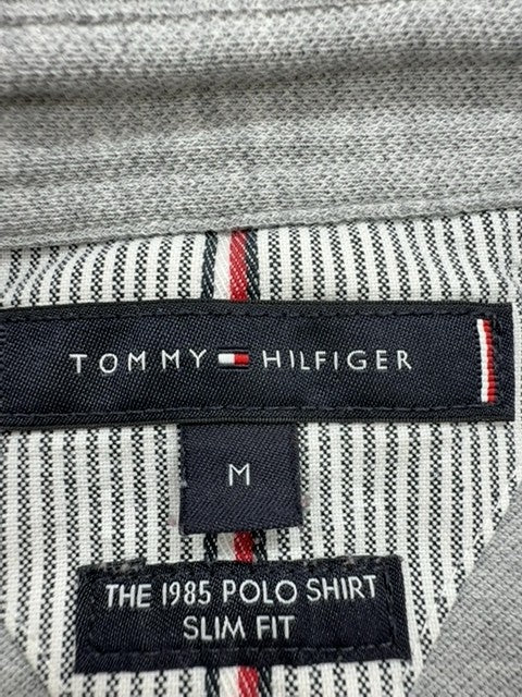 Tommy Hilfiger Men's Gray Polo Shirt Size M