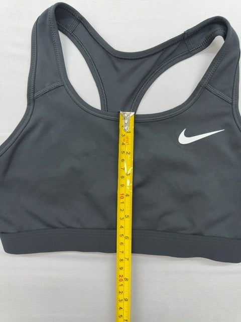 Nike Women's Black Racerback Sports Bra Size M Training