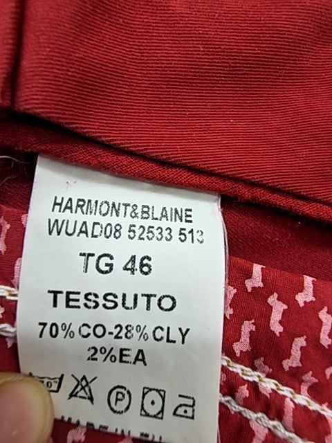 Harmont & Blaine Red Solid Jeans Unisex Adult Regular WUA08 52533513