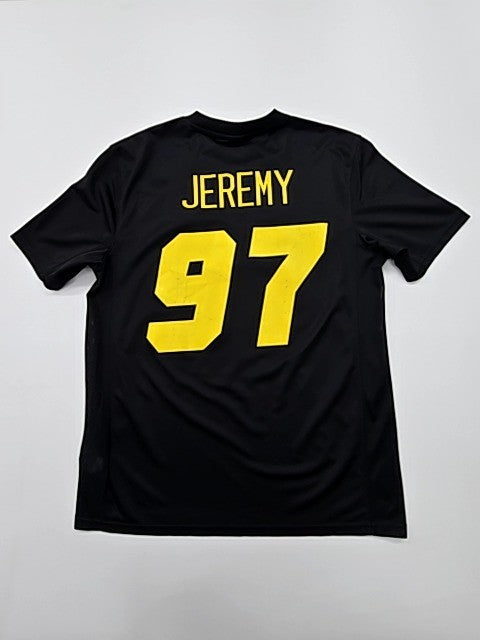 Nike Men's Black Dri-Fit Sports T-Shirt Size L