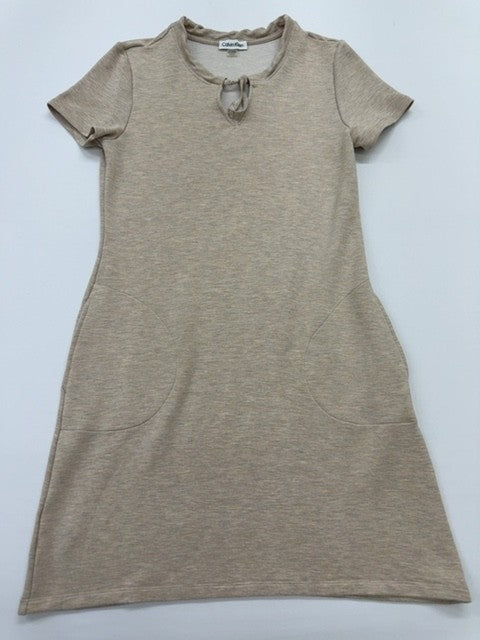 Calvin Klein Girls Beige Dress size S product image 1